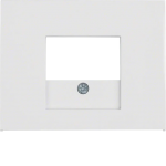 Накладка для розеток гучномовців USB-розеток HAGER-BERKER полярна білизна К.1