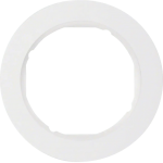 Рамка одинарная HAGER-BERKER полярная белизна R Classic