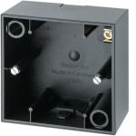 Коробка зовнішньої установки HAGER-BERKER антрацит S.1