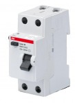 Дифференциальное реле АВВ BASIC M 2Р; 30мА; 25А; ТИП АС BMF41225