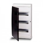 Щит пластиковий АВВ BASIC E навісний з клемами 36 мод. прозорі двері BEW402236