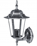 Світильник DELUX PALACE A001 E27 чорний-срібло садово-парковий