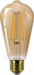 Led лампа PHILIPS Classic 3.1Вт ST64 E27 1800K FIL Amber