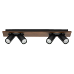 Светильник OSRAM LEDVANCE SPOT Mercury 4х3.4W GU10 2700K DIM BK светодиодный