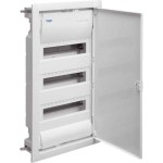 Щит вбудовуваний HAGER VU36UA VOLTA 36+6 мод. 3ряда без клем IP30 металеві двері