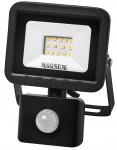 Прожектор MAGNUM FL ECO LED 10Вт slim 220 6500К IP44 світлодіодний з датчиком руху