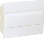 Щит вбудовуваний HAGER COSMOS VR112PD 1 ряд 12 мод. білі двері