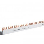 Шина Hager KDN263A вилочна 2-полюсна 63A 12 модулів з ізоляцією