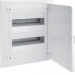 Щит вбудовуваний HAGER GOLF VF212PD 2 ряди 24 мод. білі двері