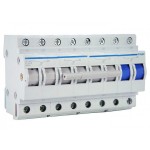 Вимикач (перемикач) введення резерву Hager I-0-II 400В/63A 3+N 8мод SF463