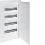 Щит вбудовуваний HAGER GOLF VF412PD 4 ряди 48 мод. білі двері