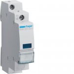 Індикатор фази HAGER на DIN рейку (синій) 1м світлодіод 230В АС SVN124