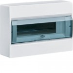 Щит накладний HAGER COSMOS VD110TD 1 ряд 10мод. прозорі двері