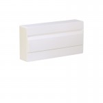 Щит накладний HAGER COSMOS VD118PD 1 ряд 18мод. білі двері