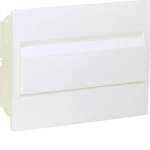 Щит вбудовуваний HAGER COSMOS VR108PD 1 ряд 8 мод. білі двері