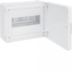 Щит накладний HAGER GOLF VS108PD 1 ряд 8 мод. білі двері