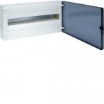 Щит накладний HAGER GOLF VS122TD 1 ряд 22 мод. прозорі двері