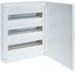 Щит накладний HAGER GOLF VS318PD 3 ряди 54 мод. білі двері