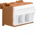 Клемма фазная QiuckConnect 2x16мм?+8x4мм? ширина 45мм