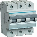 Автовимикач HAGER 100А 3п С 10 kA 4.5м HLF390S