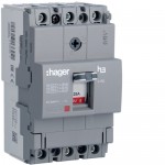 Силовой автоматический выключатель HAGER HDA025L 25А 3п x160 18kA Тфикс./Мфикс.
