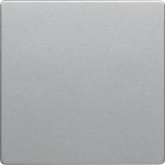 Клавиша одинарная HAGER-BERKER алюминий Q.x
