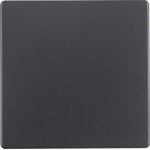 Клавиша одинарная HAGER-BERKER антрацит Q.x