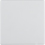 Клавиша одинарная HAGER-BERKER белая Q.x