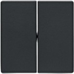 Клавиша двойная HAGER-BERKER антрацит Q.x