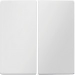 Клавиша двойная HAGER-BERKER белая Q.x