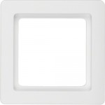 Рамка одинарная HAGER-BERKER белая Q.1
