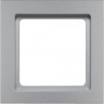 Рамка одинарна HAGER-BERKER алюміній Q.3