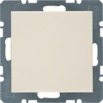 Заглушка HAGER-BERKER без цоколя з центральною панеллю біла S.1