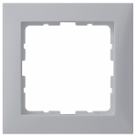 Рамка одинарна HAGER-BERKER алюміній S.1