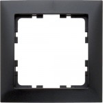 Рамка одинарна HAGER-BERKER антрацит S.1