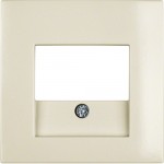 Накладка для розеток гучномовців USB-розеток HAGER-BERKER біла S.1