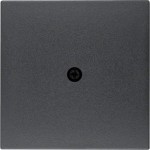 Центральна панель для виведення кабелю HAGER-BERKER антрацит S.1/B.x
