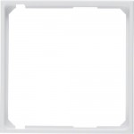 Проміжна рамка для центральної плати HAGER-BERKER полярна білизна S.1