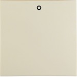 Клавіша одинарна з відбитком «0» HAGER-BERKER біла S.1