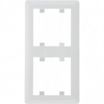 Рамка HAGER LUMINA-Soul подвійна вертикальна біла