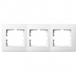 Рамка LEZARD Lesya 705-0200-148 потрійна біла