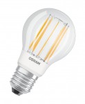 Led лампа OSRAM LEDS CLА 100 DIM 12W 827 230V E27 FIL світлодіодна