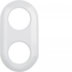 Рамка HAGER-BERKER двомісна полярна білизна 1930