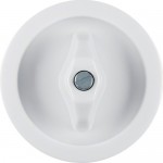 Центральна панель вимикача з ручкою HAGER-BERKER полярна білизна 1930