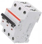 Автовыключатель АВВ SZ203-C10 3Р 10А Х-КА С 6kA   2CDS253025R0104