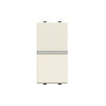 Кнопка ABB Zenit 1 мод. біла N2104.7 BL