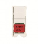 LED підсвічування ABB Zenit для прохідного/перехресного вимикача (сх.6 Сх.7) червона N2192RJ