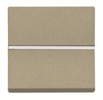 Вимикач ABB Zenit прохідний (сх.6) 2 мод. шампань N2202 СV