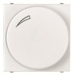 Светорегулятор ABB Zenit поворотный 2-100Вт 2 мод. белый N2260.3BL