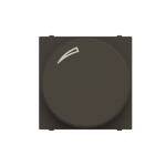 Светорегулятор ABB Zenit поворотный 2-100Вт 2 мод. антрацит N2260.3AN